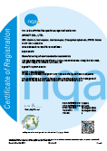QHSAS 9001 certification of approval(English)